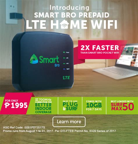 smart wifi prepaid promo